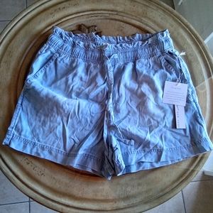 Nicole Miller Look Retro Short, Vintage Look Size M Color Sky Blue